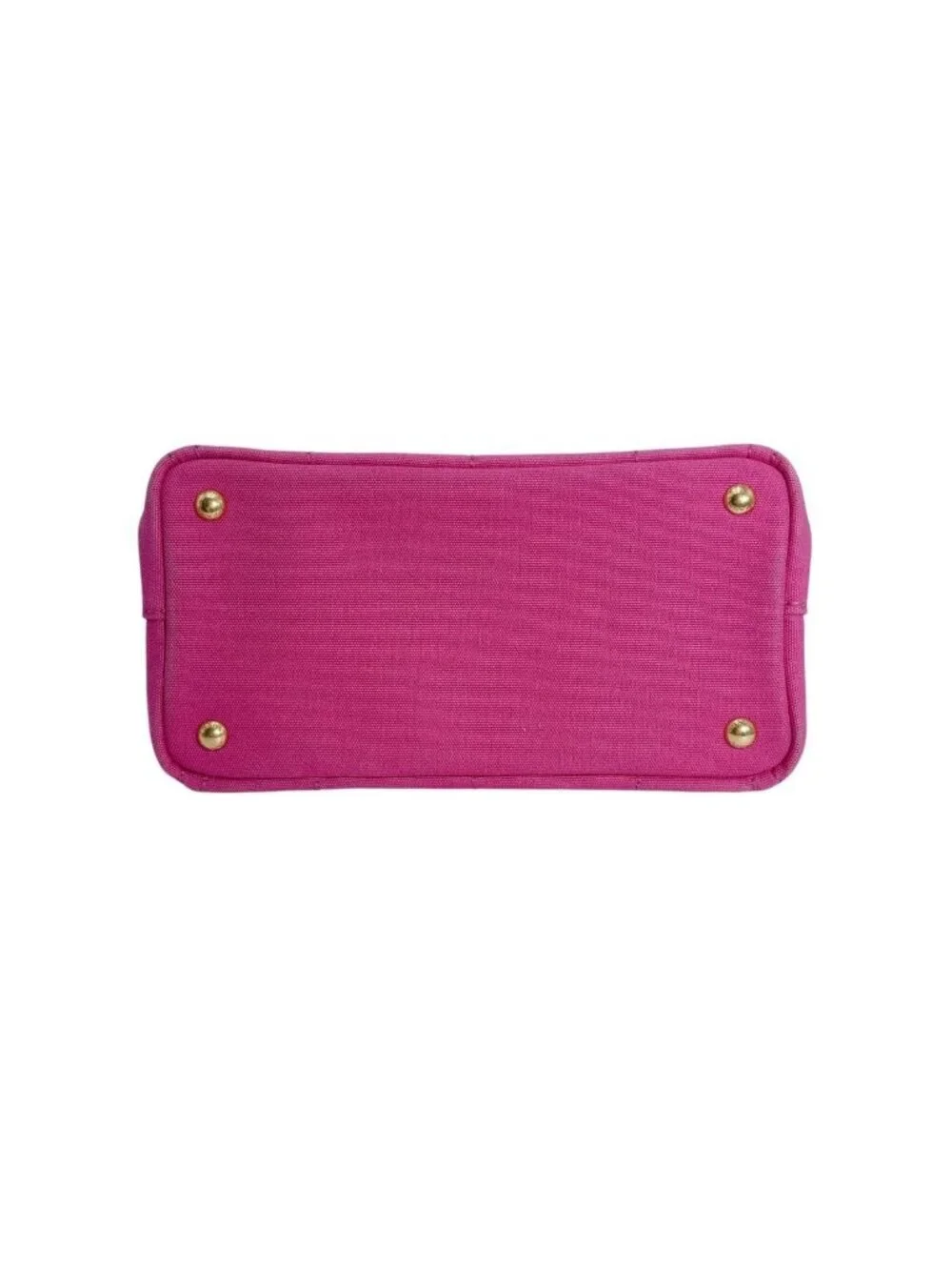 Prada Canvas Tote Canapa Pink